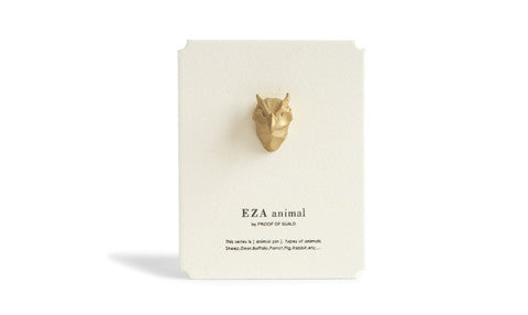 Brass Owl Pin