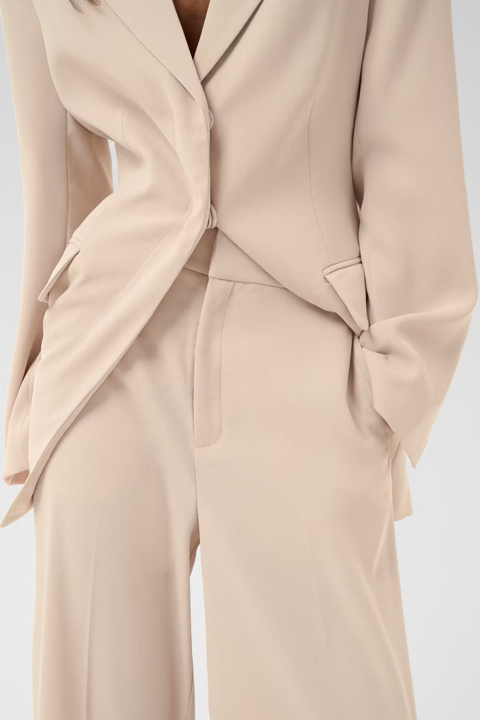 BREIZIW SLIT PANTS in Haze by Inwear
