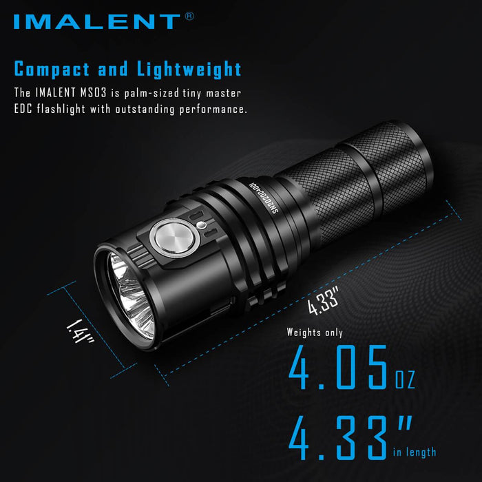 IMALENT MS03 13000 LUMEN FLASHLIGHT