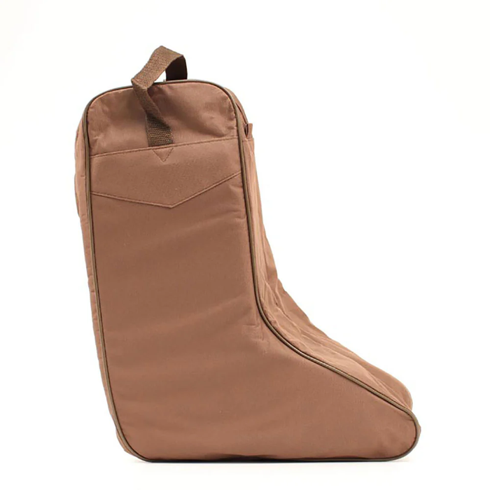 Brown Western Boot Bag