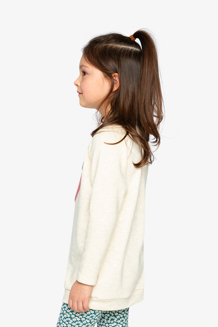 Brushed Jersey Tunic Beige-3