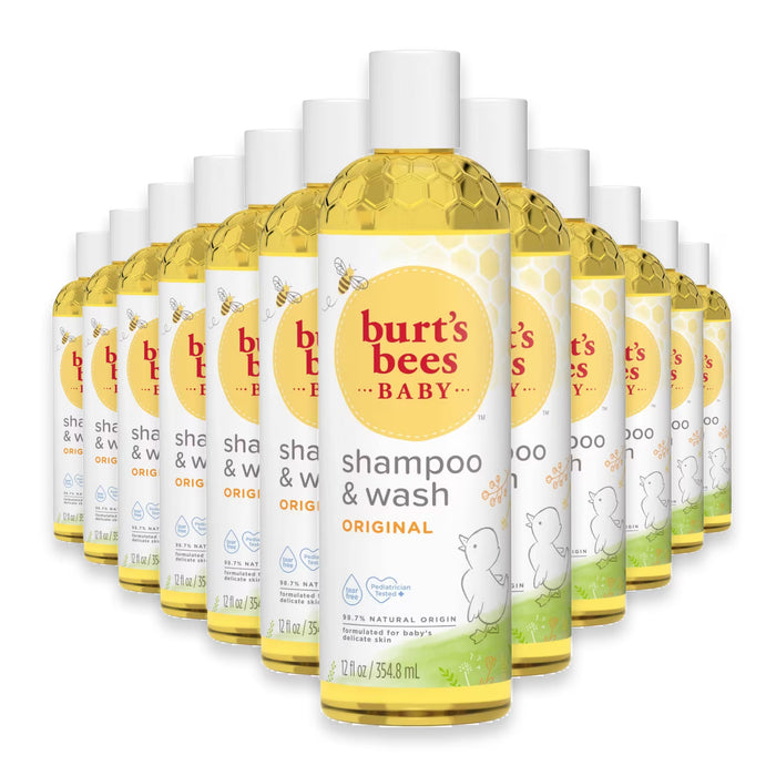 Burt’s Bees Baby Original Shampoo & Wash - 12 oz - 24 Pack