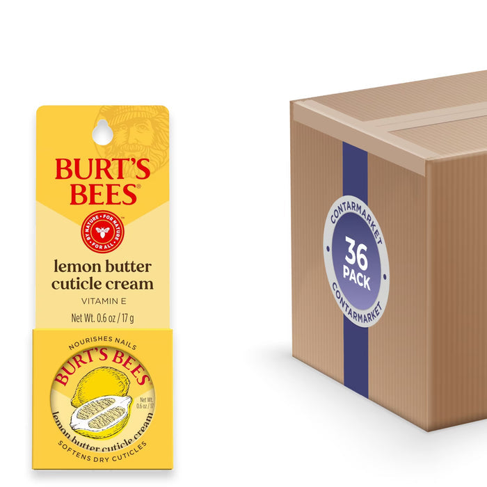 Burt’s Bees Lemon Butter Cuticle Cream - 0.6 oz - 36 Pack