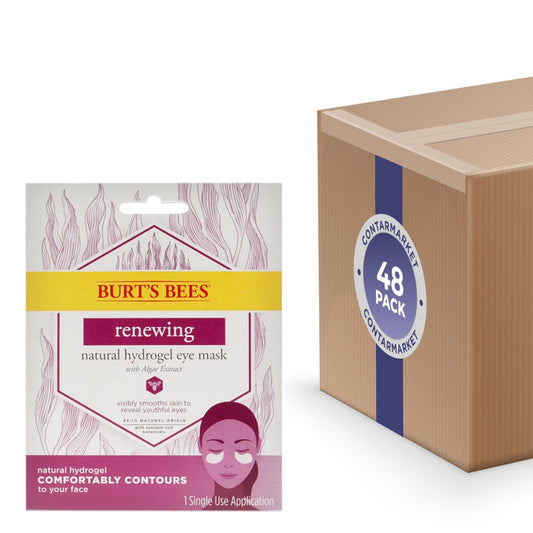 Burt’s Bees Renewing Hydrogel Eye Masks - 48 Pack