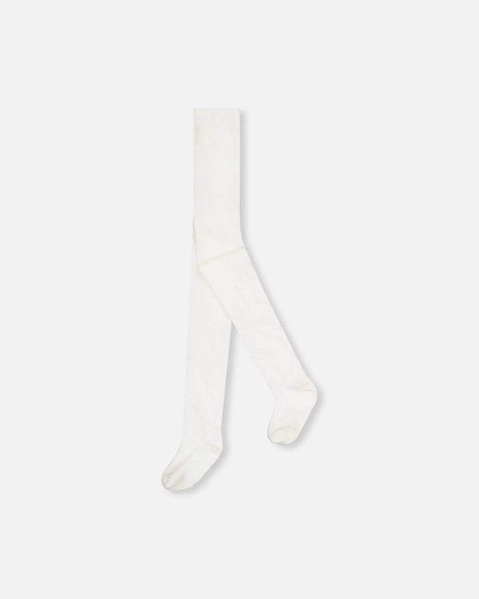 Cable Tights Off White | Deux par Deux | Jenni Kidz
