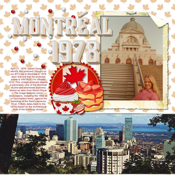 Add these sweet embellishments, bold patterned papers, clusters, and alpha sets by Lucky Girl Creative digital art to all your holiday digital scrapbooking pages! In hues of reds and browns, these sweet embellishments add so much fun to all your Canada Day projects including greeting cards and holiday decor. Embellishments include candy box, cake pop, candy, candle, hard candy, chocolate, candy cane, caramel, maple, chocolate, beaver, firework, hedgehog, Inukshuk, candy kiss, maple leaf, cookie, donut
