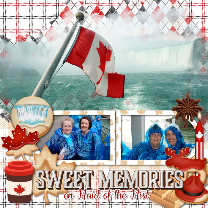 Add these sweet embellishments, bold patterned papers, clusters, and alpha sets by Lucky Girl Creative digital art to all your holiday digital scrapbooking pages! In hues of reds and browns, these sweet embellishments add so much fun to all your Canada Day projects including greeting cards and holiday decor. Embellishments include candy box, cake pop, candy, candle, hard candy, chocolate, candy cane, caramel, maple, chocolate, beaver, firework, hedgehog, Inukshuk, candy kiss, maple leaf, cookie, donut