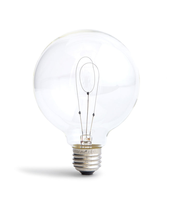 Carbon Filament Light Bulb - Globe 'K-95'