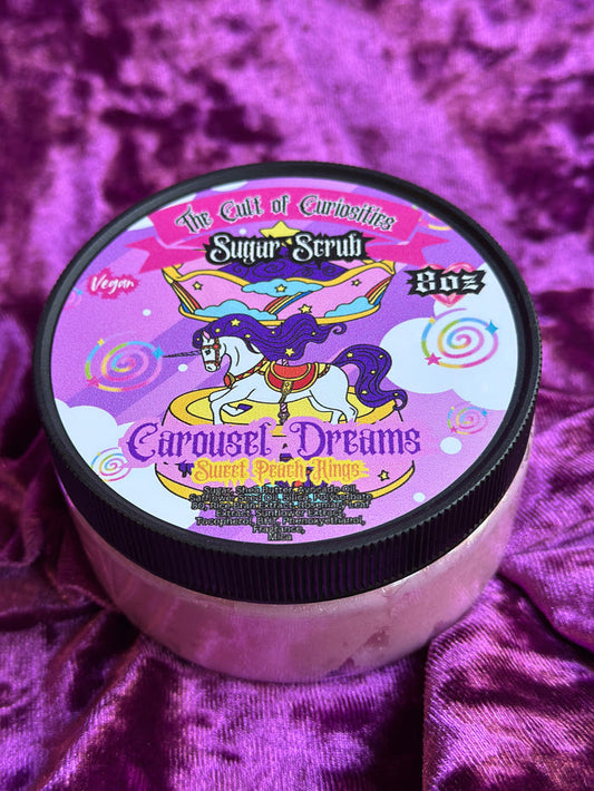 Carousel dreams 8oz sugar scrub