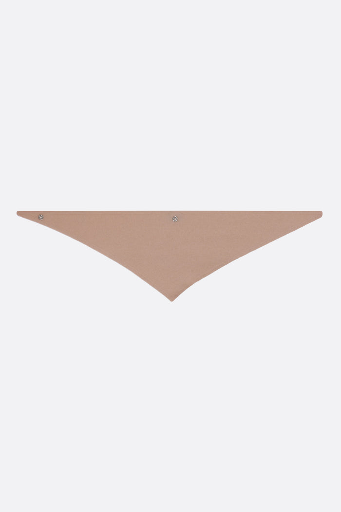 cashmere neckerchief with embroideries