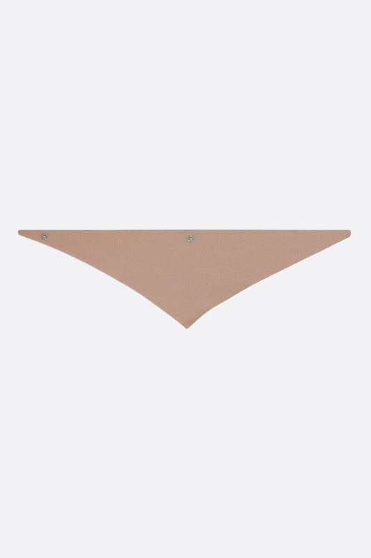 cashmere neckerchief with embroideries