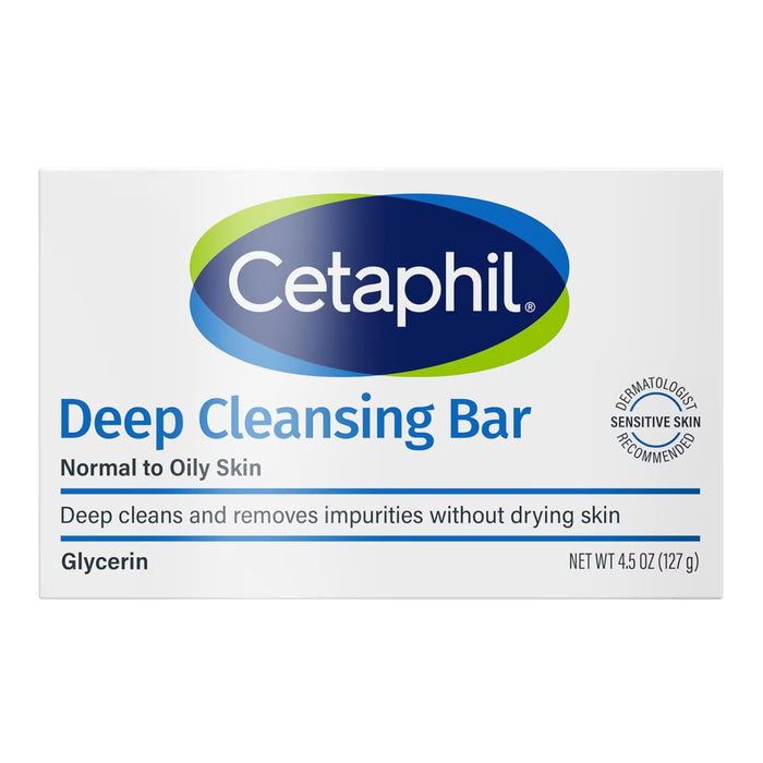 Cetaphil Antibacterial Sensitive Skin Cleansing Bar - 4.5 oz - 12 Pack