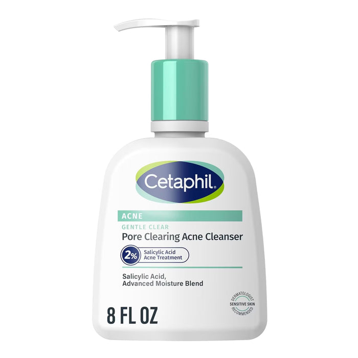 Cetaphil Gentle Clear Clarifying Acne Cream Cleanser - 8 oz - 12 Pack