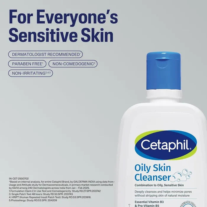 CETAPHIL OILY SKIN CLEANSER 118 ML