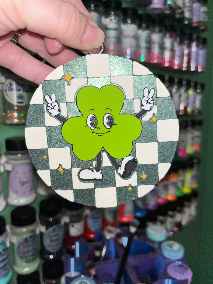Checkered Shamrock Freshie