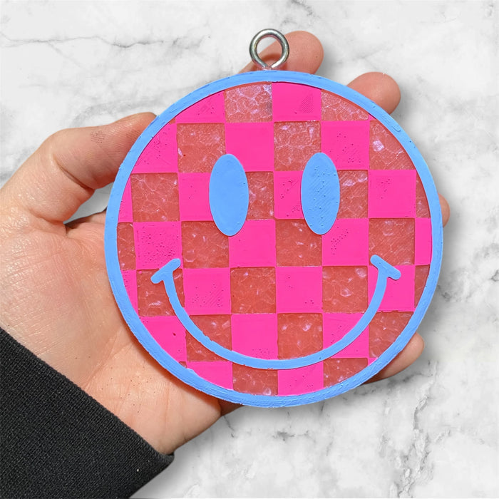 Checkered Smiley Freshie