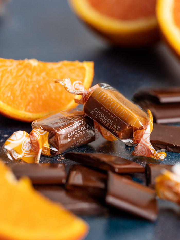 Chocolat a l'Orange caramel