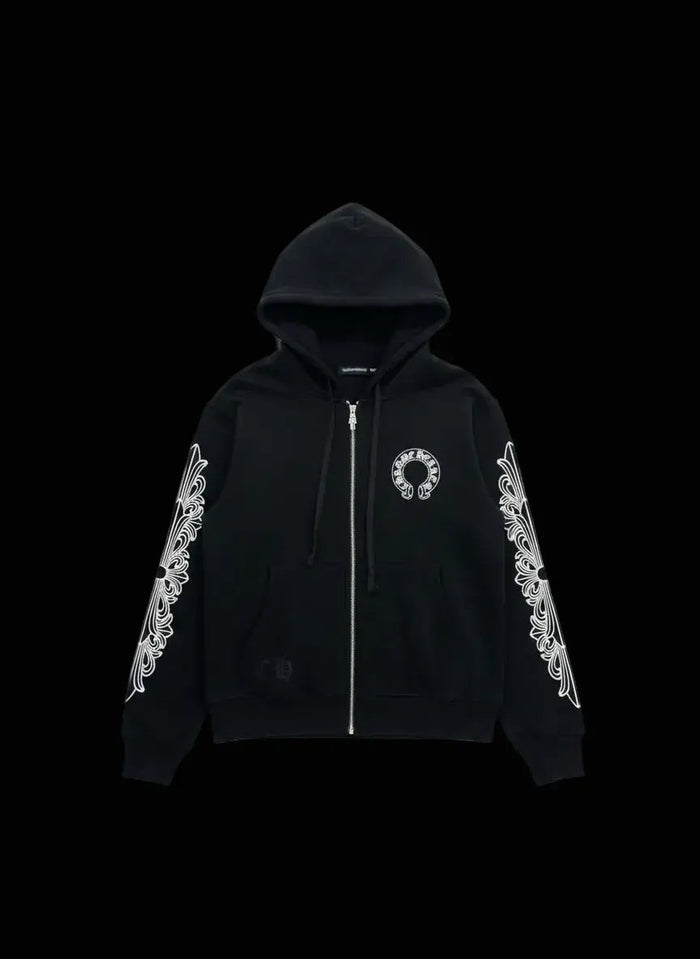 Chrome Hearts Zip Up Jacket