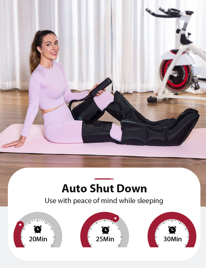 CINCOM 3 in 1 Full Leg Compression Massager for Circulation 105A