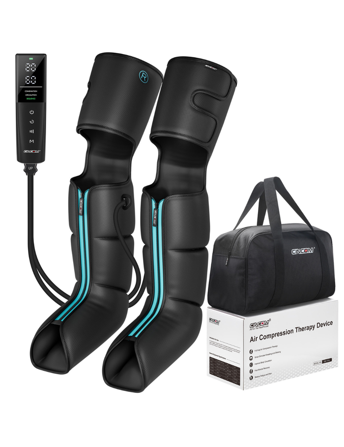 CINCOM Cordless Leg Compression Massager Boots