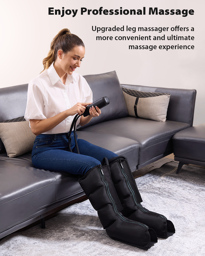 CINCOM Premium Compression Foot and Leg Massager 103A