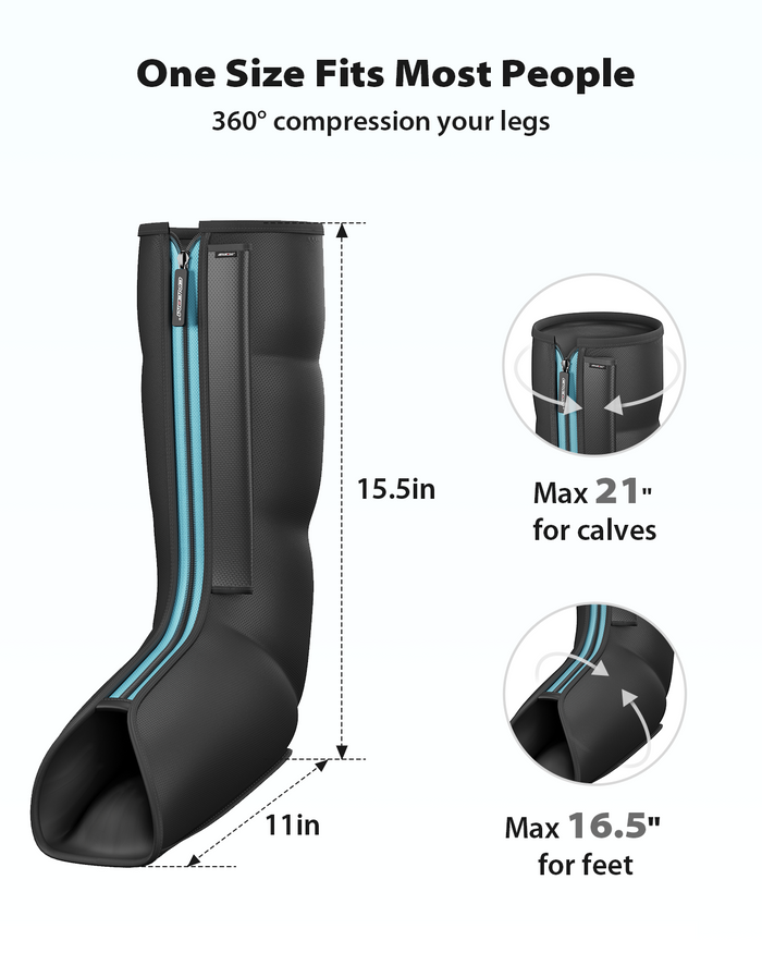 CINCOM Premium Compression Foot and Leg Massager 103A