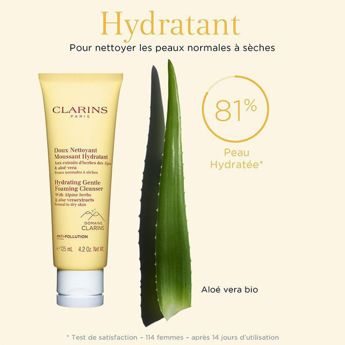 Clarins Doux Nettoyant Moussant Hydratant 125 ML