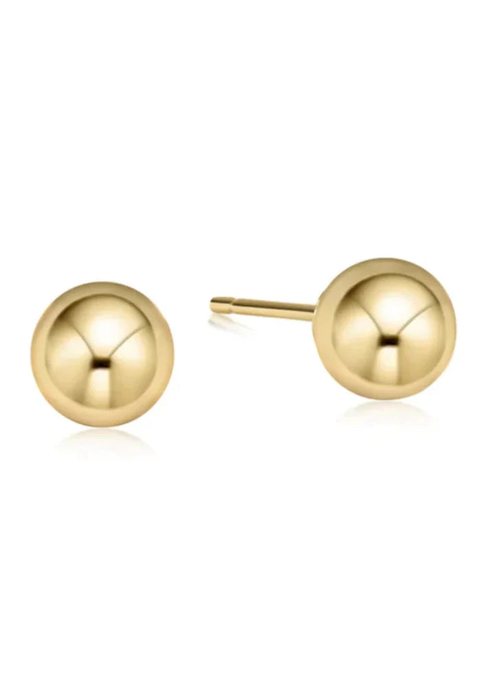 Classic 10mm Ball Stud- Gold