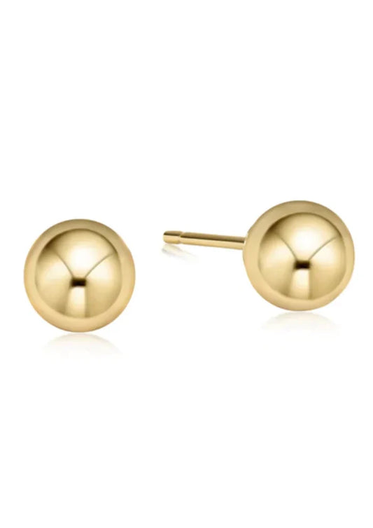 Classic 10mm Ball Stud- Gold