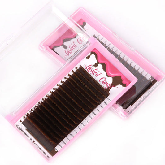 Classic Brown Flat EyeLash Extensions