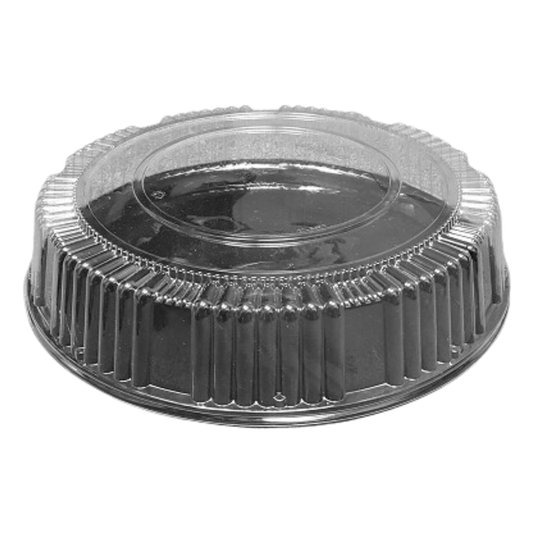 Clear Plastic High Dome Lid for 12" PET Catering Tray