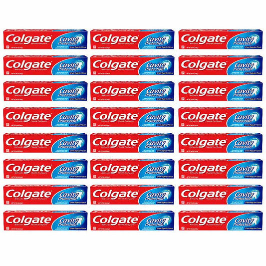 Colgate Cavity Protection with Fluoride Great regular White  8 oz - 24 Pack