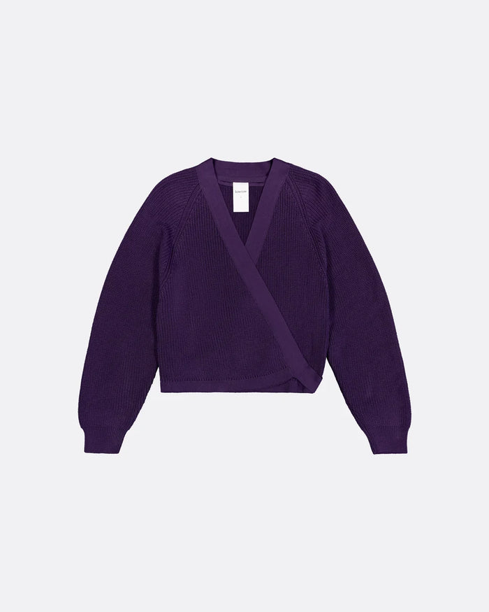 COMPOSURE CARDIGAN in Dahlia by Kowtow Australia