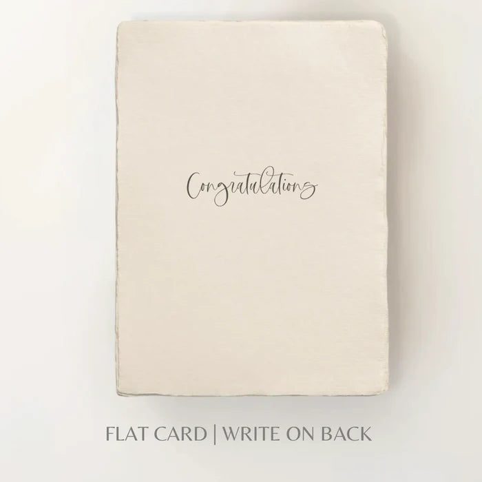 Congratulations- Greeting Card