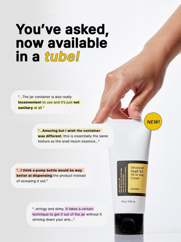 Cosrx Advanced Snail 92 All In One Cream 100gm
