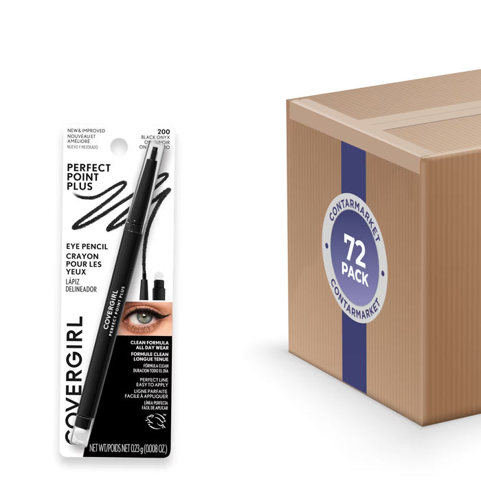 COVERGIRL Perfect Point Plus Eyeliner Black Onyx - 72 Pack