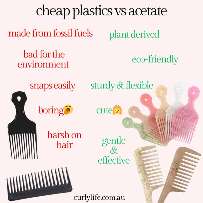 Wide Tooth Comb Afro Pick