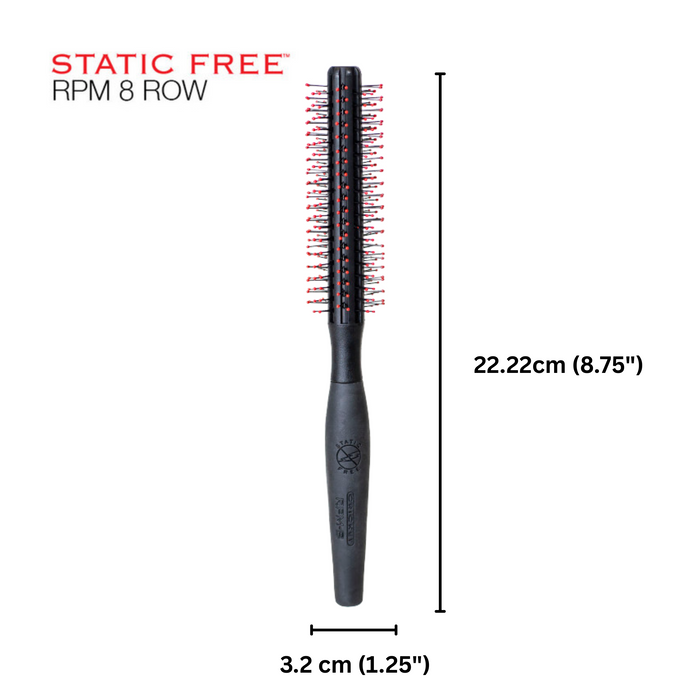 Cricket Static Free RPM 8 Row Brush