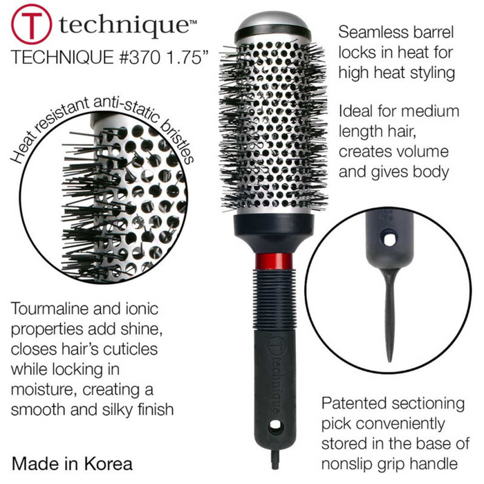 Cricket Technique 1.75" Round Thermal Brush #370