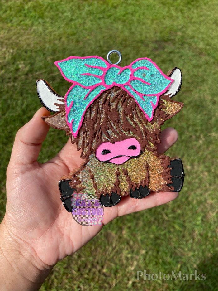Cutie Highland Cow Freshie