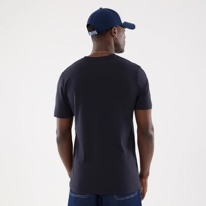 The model is wearing this NFL Training 2026 Dallas Cowboys T-Shirt in navy. 2