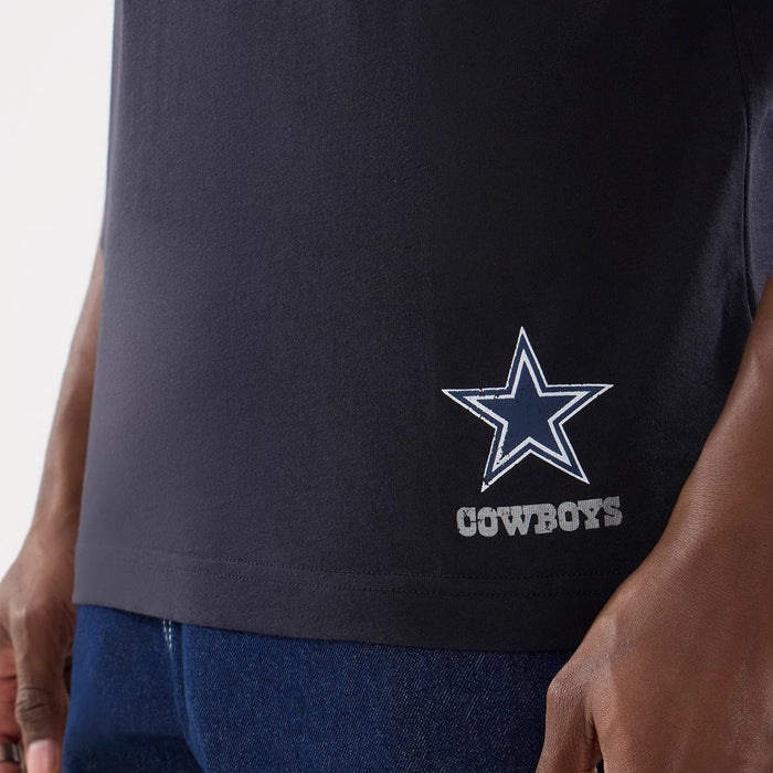 The model is wearing this NFL Training 2026 Dallas Cowboys T-Shirt in navy. 6