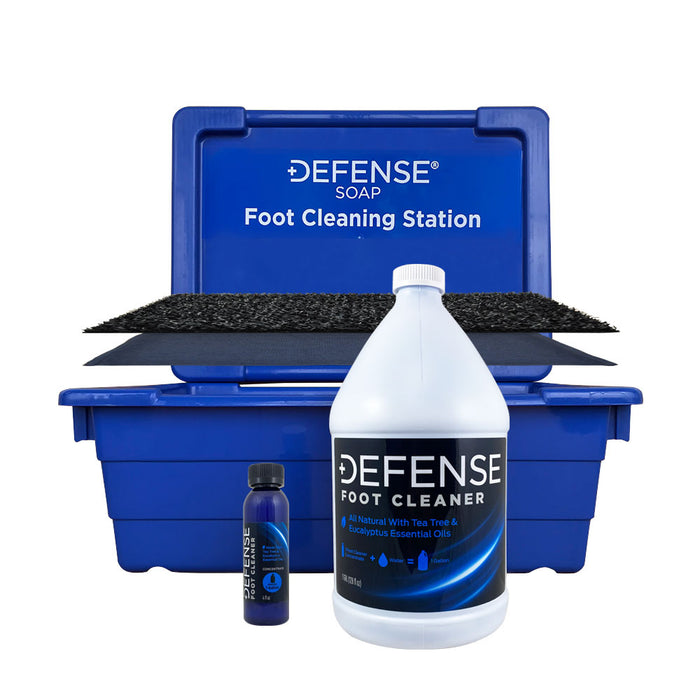Defense Soap Foot Cleaning Station - Takedown Distribution