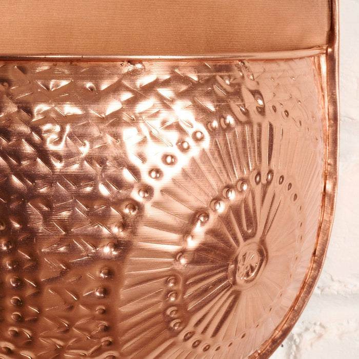 Dekhava Embossed Wall Planter (*Local Pickup/Local Delivery Only)