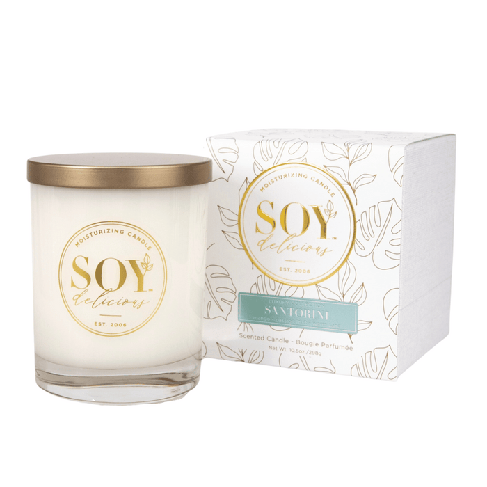 Discontinued - Santorini Full Size Candle | Soy Delicious