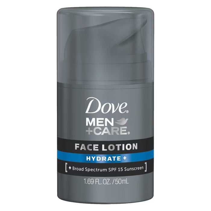 Dove Men+Care Hydrate+ Face Lotion - 1.69 oz - 12 Pack