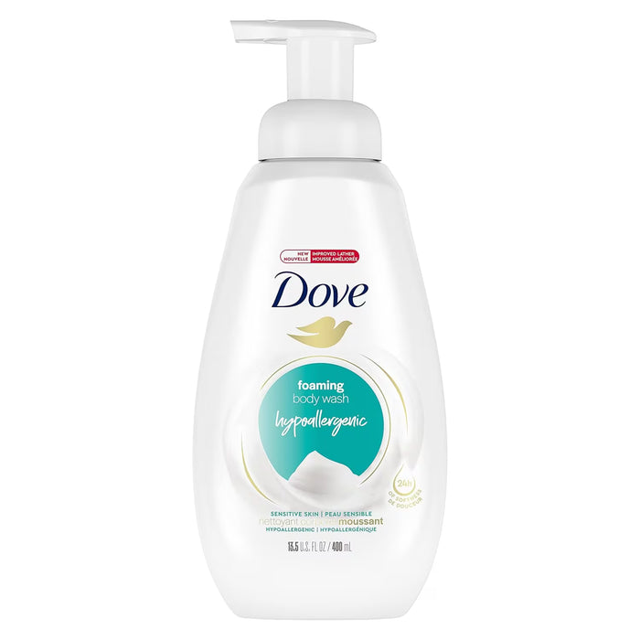Dove Sensitive Skin Foaming Body Wash - 13.5 oz - 4 Pack