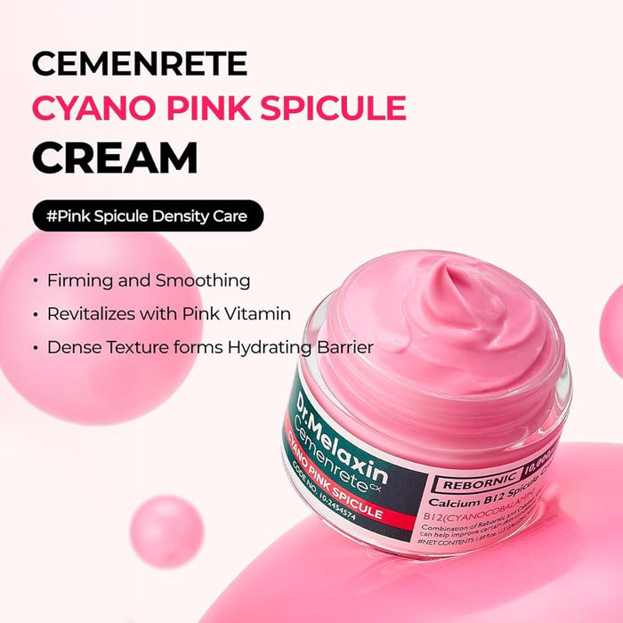 Dr. melaxin calcium cemenrete cyano pink cream 50gm