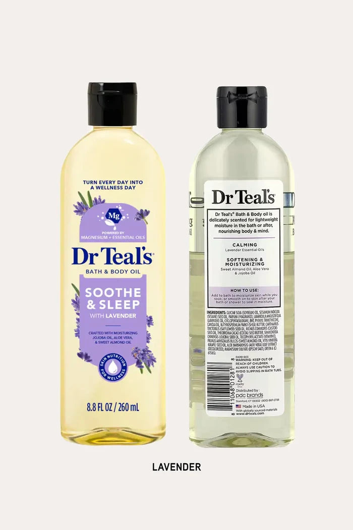 DR TEAL'S BODY OIL (2 types) DR TEAL'S