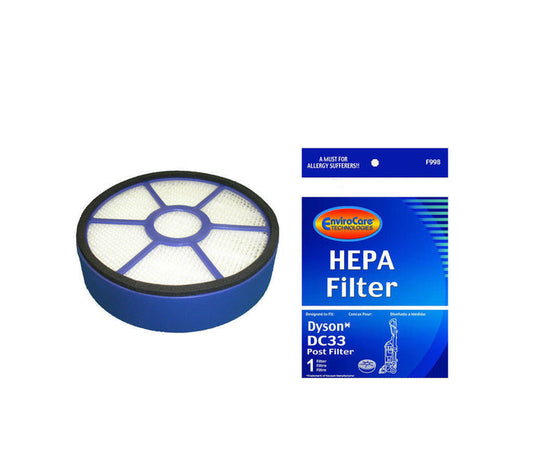 Dyson DC33 Post Filter Designed To Fit Dyson DC33 Multi Floor Vacuums, Generic Part F998